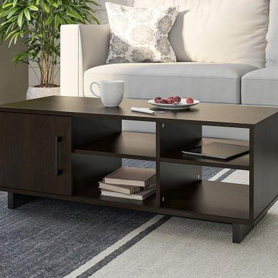 ترابيزة قهوة ام دي اف بني - 45×50×120 سم