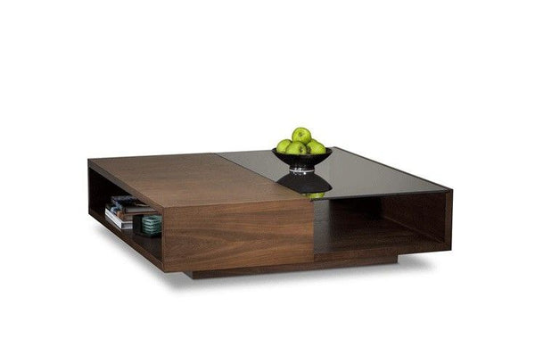 ترابيزة قهوة ام دي اف بني - 40×60×100 سم