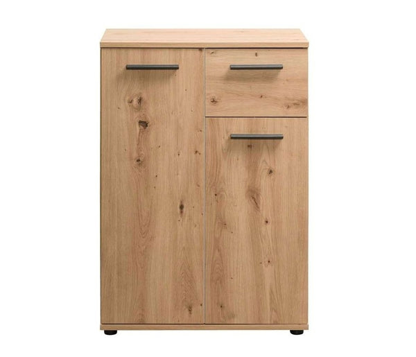 جزامة خشب ام دي اف درج بيج - 40×110×80 سم