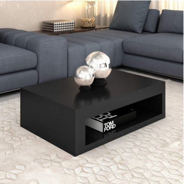 ترابيزة قهوة أسود مقاس 100*60*50 سم